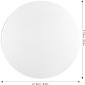 Miniatyrbillede 3 af 5: Base pivotante de monitor de rotation à 360°, support de plaque tournante pour écran d'ordinateur en alliage d'aluminium argenté, base