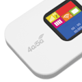 Pikkukuva 4 / 8: 4G WiFi-reititin 150 Mbps SIM-korttipaikka Tukee 10 käyttäjää LED-väriruutu 2100 mAh Mobiili WiFi-hotspot Aasiaan 100-240 V