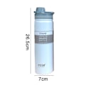 Miniatyrbillede 2 af 5: Skinny Shaker Flaske - Rustfri Stål Shaker Flaske - Isoleret