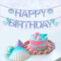Miniatyrbillede 4 af 5: Anor WishLife Sparkle Havfrue Fødselsdag Banner, Havfrue
