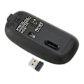 Miniatyrbild 7 av 8: Bluetooth Mus Tyst Typ C Laddning 2.4G Trådlös Mus med Färgglatt Ljus för Macbook för Windows PC för Telefon Svart