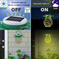 Pikkukuva 2 / 8: Suurempi 60 LED-ananassolaraulkovalaisin ripustettava lyhty