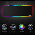 Miniatyrbillede 3 af 8: Gaming-musemåtte RGB-musemåtte 800x300 mm XXL Gaming-musemåtte Stor med 14 lystilstande 7 LED-farver Vandtæt, skridsikker til computer-pc