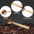 Miniatyrbillede 3 af 5: Kaffe Ske med Klips, 2 i 1 Rustfrit Stål 1 spsk Malet