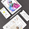 Miniatyrbilde 7 av 8: Active Stylus Pen kompatibel for iOS- og Android-berøringsskjermer, Blyant for iPad med Dual Touch-funksjon, Oppladbar Stylus for iPad/iPad