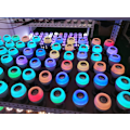 Pikkukuva 8 / 9: LED-älylamppu Bluetooth-kaiuttimella Musiikin tahdissa väriä vaihtavat valot Langaton kaukosäädinlamppu $ LED-älymusiikkilamppu Stereokaiutin