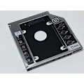Miniatyrbild 2 av 5: HDD Caddy-fack för 12,7 mm universell CD/DVD-ROM optisk fack (för SSD och HDD)