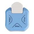 Creative Corner Rounder Punch, 3 in 1, for DIY Projects, Scrapbooking, Card Making and More, Blue