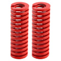 Pikkukuva 2 / 7: 2 kpl OD 30mm ID 15mm Keskiraskas Muottijousen Punainen (TM30*90mm)