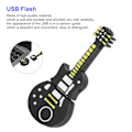 Miniatyrbillede 8 af 8: Flash Disk Bærbar Tegneserie Guitarformet USB Thumb Memory Stick til Informationslagring Dataoverførsel Gave(16GB )