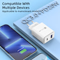 Miniatyrbild 5 av 5: USB-C Snabbladdare Snabbadapter Plug Reseadapter Konverter