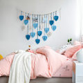 Miniatyrbillede 4 af 6: Macrame vægophæng Boho dekorativ vægdekoration soveværelse æstetisk vægdekoration Macrame guirlande Håndlavede boligdekorationer 120 cm 16