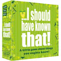 I Should Have Known That! - A Quiz Game About Things You Should Know