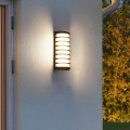 Miniatyrbilde 3 av 5: LED vegglampe utendørs innendørs, moderne utendørs vegglampe vann