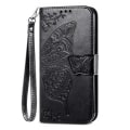 Miniatyrbild 1 av 5: PU Läder Stativ Korthållare Strap Flip Cover för iPhone 14