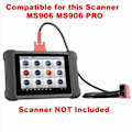 Miniatyrbild 7 av 8: OBD2 Skannerkabel Diagnostisk Sladd Adapter med 15-stiftskontakt för Maxisys MS906 MS906TS