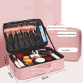 Miniatyrbillede 4 af 5: Make-up-arrangør / kosmetikpung, L-pink, Stor (Pakke med 1)