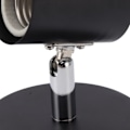 Miniatyrbillede 3 af 8: Moderne væglampe E26 E27 Jern Justerbar Vægmounted Lampe Lysarmatur Sæt til Soveværelse Stue 85 til 265V Mat Sort