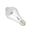 Miniatyrbild 2 av 4: E27 5W PIR Infraröd Automatisk Rörelsesensor LED-lampa Glödlampa för Toalett Parkering Varmvit 3200K