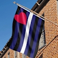 Miniatyrbillede 4 af 6: Læder Pride Flag 3×5 Fod Regnbue Flag, Regnbue Flag