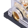 Miniatyrbild 4 av 8: 0/2/4 Gauge AWG Säkringshållare 1 In 1 Ut Inline ANL Block med 100A Säkring för Bil Båt Ljud