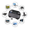 Miniatyrbild 2 av 5: Mini Bluetooth-tangentbord (handhållet tangentbord), bakgrundsbelyst minitangentbord