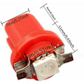 Pikkukuva 3 / 5: 10x T5 B8.5D 5050 SMD Auton Kojelaudan Instrumentti LED-polttimot