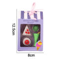 Miniatyrbillede 2 af 5: Dessert Cake Set Slet, til klasseværelset, hjemmet og kontoret