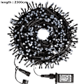 Miniatyrbild 2 av 5: LED String Lights, 72ft 200 LED Fairy Lights, 8 lägen, lågvolta White