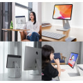Miniatyrbilde 6 av 7: Magnetisk iPad-stativ, roterende iPad-stativholder i aluminiumlegering for iPad Pro 12,9-tommers magnetisk bordstativ for iPad Pro 12,9'' 3./4./5. generasjon