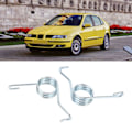 Pikkukuva 1 / 8: 2 kpl Pysäköintijarrun vivun palautusjousi 7H0615295A Metallivaihto Transporter V 2003‑2015