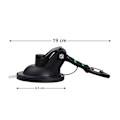 Miniatyrbilde 3 av 8: Med kroker for bil rotasjon Camping  Suction tray