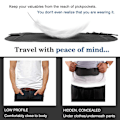 Pikkukuva 3 / 5: Matkarahan vyölaukku piilotettu lompakko passiraha vyölaukku Slim Secret Security Travel Bag Chest Pack