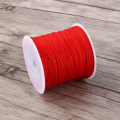 Miniatyrbillede 4 af 6: GLOGLOW 20 Farver 100 m x 0,8 mm Rattail Satin Nylon Trim