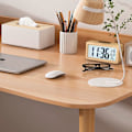 Miniatyrbild 5 av 6: Digital väckarklocka, digital väckarklocka i trä med sensor