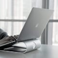 Miniatyrbild 7 av 7: Laptopstativ Bärbar Aluminiumlegering Skrivbordsställ Kylställ - Universellt Stativ för Datorer, Surfplattor Netbook Böcker eller som Sängbord