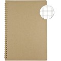 Miniatyrbillede 1 af 5: Spiral Graph Paper Notebook, B5 Grid Notebook Spiral Bound
