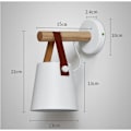 Miniatyrbilde 5 av 5: Hjemmeveggklokke Safe Clock Safe Hidden Valuables Oppbevaringsboks