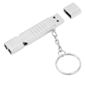 Miniatyrbild 6 av 8: USB3.0 U Disk Självskydd Stöttålig Liten Kompakt Strömlinjeformad Design 2 i 1 Visselpipa USB-minne 16GB