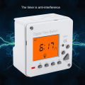 Miniatyrbilde 5 av 8: Elektronisk timer Digital timer Intelligent programmerbar kontrollbryter Bakgrunnsbelyst timer for husholdningsapparater Gatelys (220V AC)