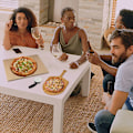 Miniatyrbillede 5 af 5: Cordierit pizzasten rektangulær brødsten træ pizzaspade HxBxD: 15 x 300 x 380 mm