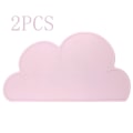 Miniatyrbilde 2 av 7: Barneplasser, 2 stk. Silikon Baby Clouds Sklisikre Varmebestandige