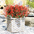 Miniatyrbillede 2 af 7: 8 Bundter Kunstig Lavendel Blomsterplanter UV-resistent Faux
