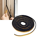 Miniatyrbild 1 av 8: EPDM Skumtätningslist för Dörrar Fönster, Väderbeständig Dörr & Fönstertätning Isolering Skumlist, Självhäftande Ljudisolerande List Stark Baksida