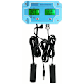 Miniatyrbild 3 av 5: Professionell 3 i 1 pH/EC/TEMP Vattendetektor Multi-Parameter