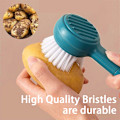 Miniatyrbild 4 av 5: Grönsaksborste Frukt Skrubber Borste Bra Grepp Lång