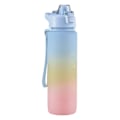 Miniatyrbillede 5 af 10: Blændende Gradient Plastik Vandkop 1000ml Stor Kapacitet Frostmat Casual Kop Rumkop