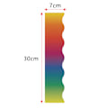 Miniatyrbillede 2 af 5: Bulletin Borders Stickers Black Board Trim Gradient Borders 65.6