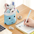 Miniatyrbild 3 av 5: Case Zip, 2 i 1 case och pennhållare, case flickor, case, teleskopiskt case, pennhållare för tonåringar, studenter, persikamjölk
