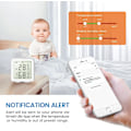 Miniatyrbillede 6 af 8: Smart Wlan Wifi Termometer Hygrometer kompatibel med Alexa